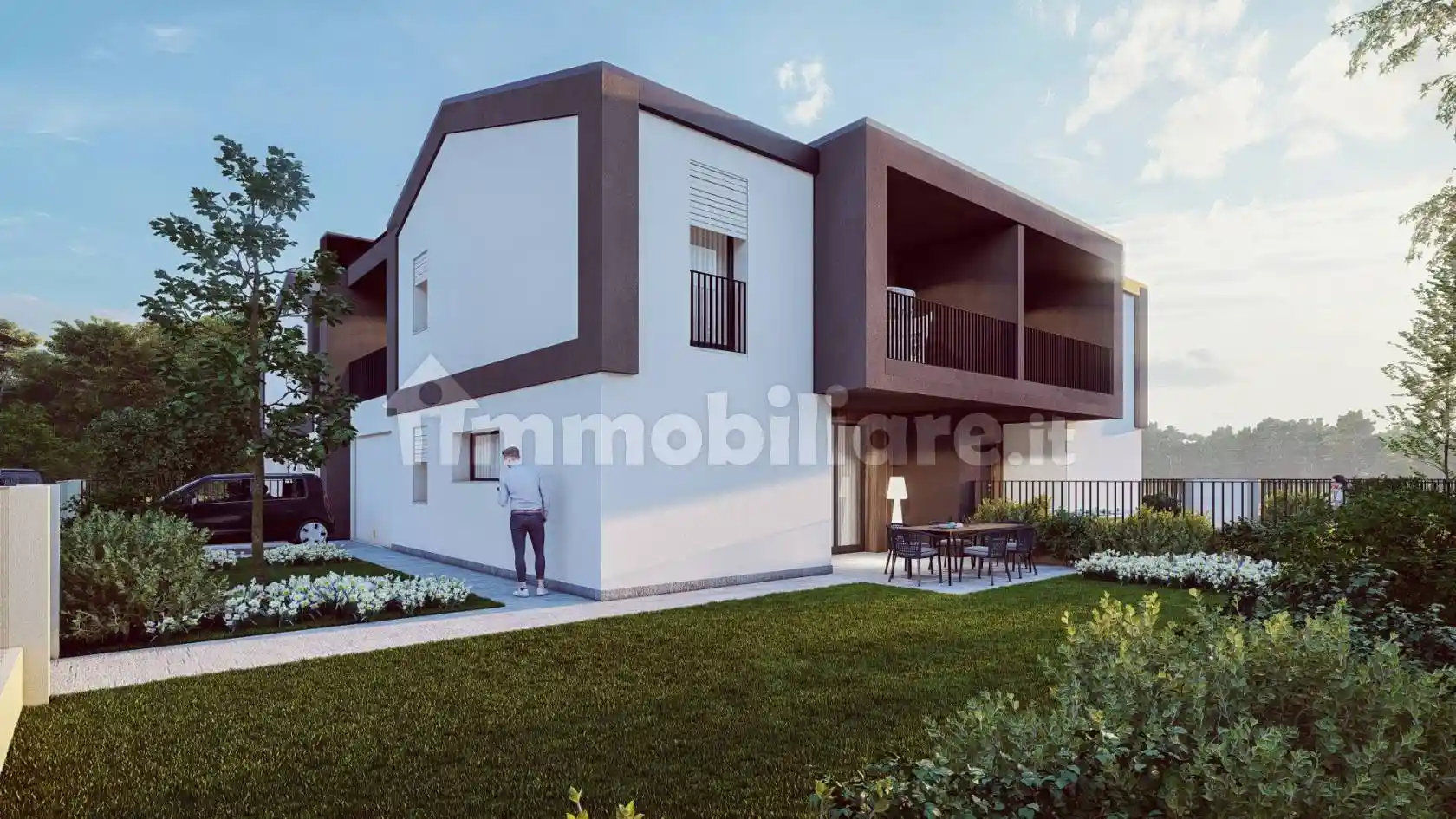 Villa bifamiliare via Leonardo Vinci 18, Centro, Camisano Vicentino - foto 2