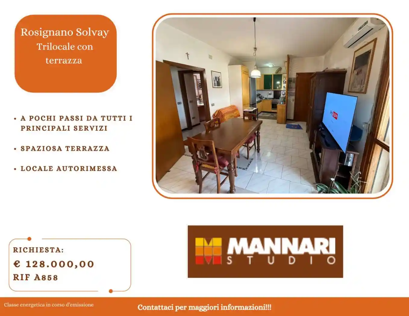 Appartamento in vendita a Rosignano Marittimo