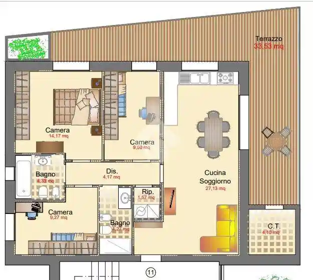 Appartamento in vendita a Rimini