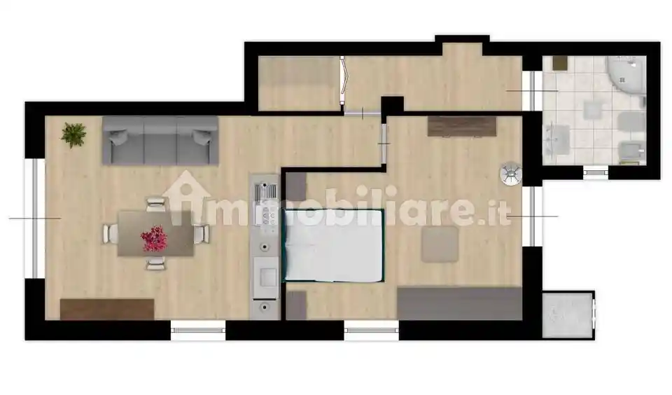 Appartamento in vendita a Cascina