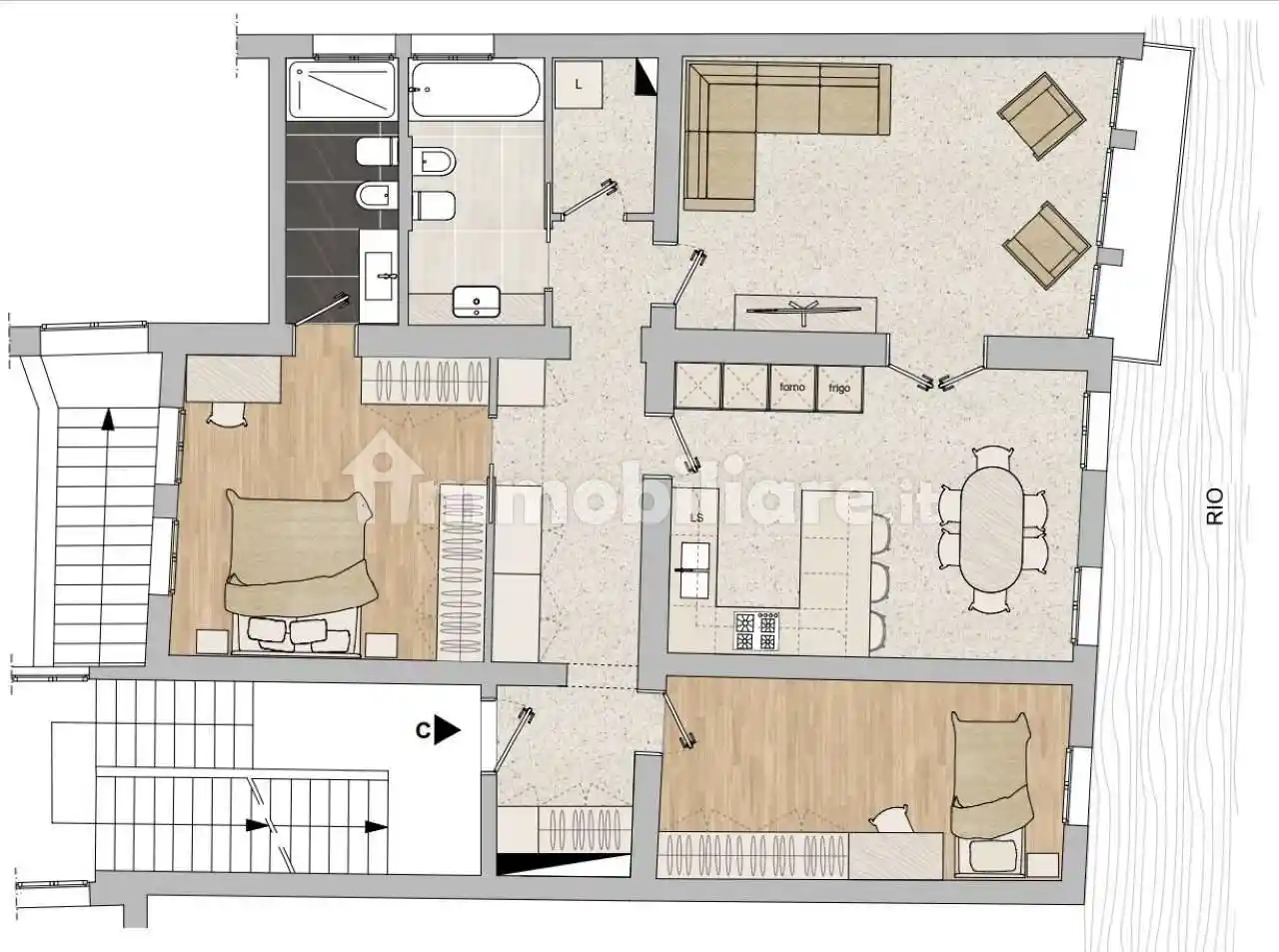 Appartamento in vendita a Venezia