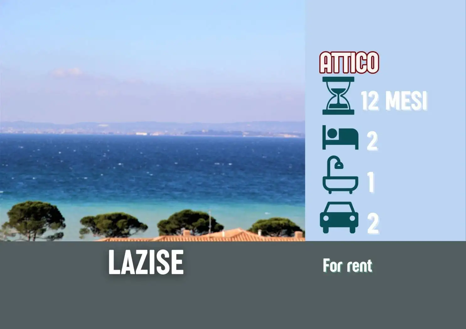 Appartamento in affitto a Lazise