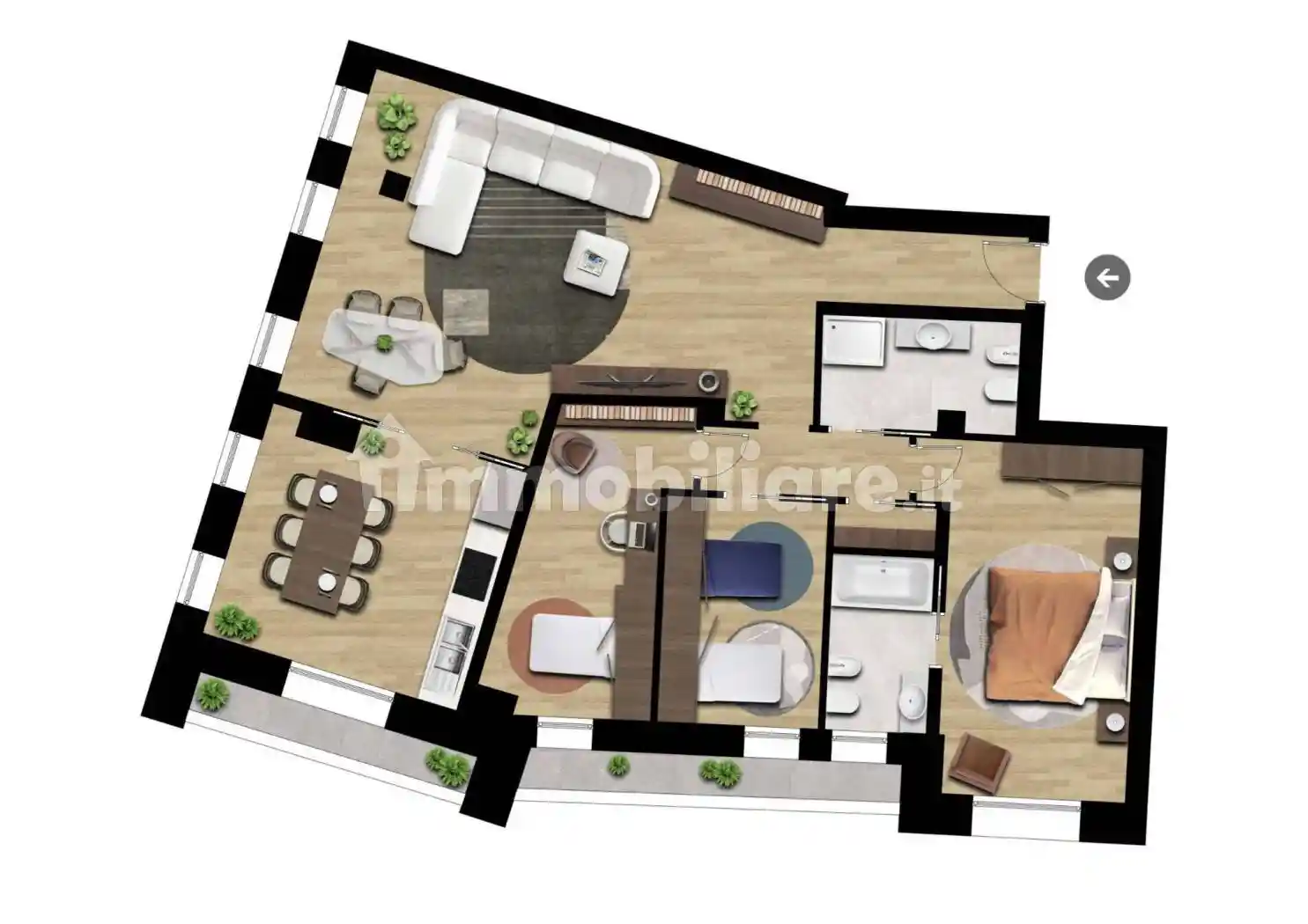 Appartamento in vendita a Piacenza