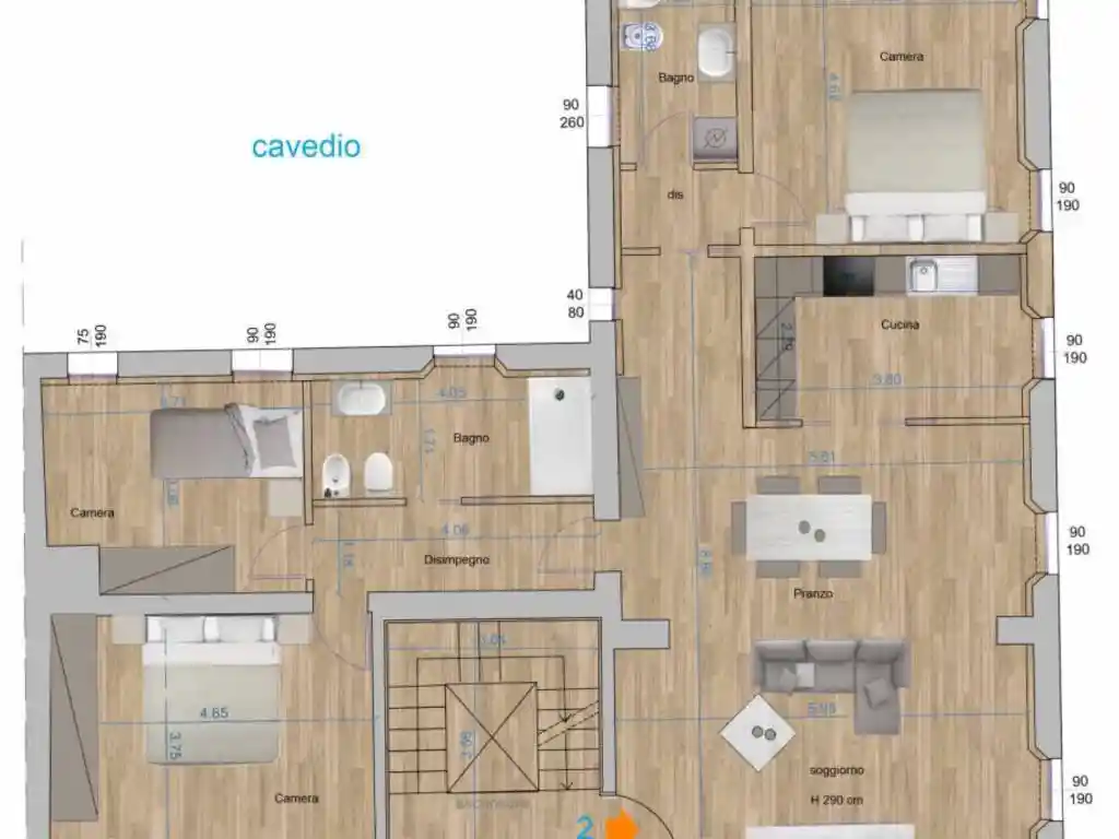 Appartamento in vendita a Reggio Emilia