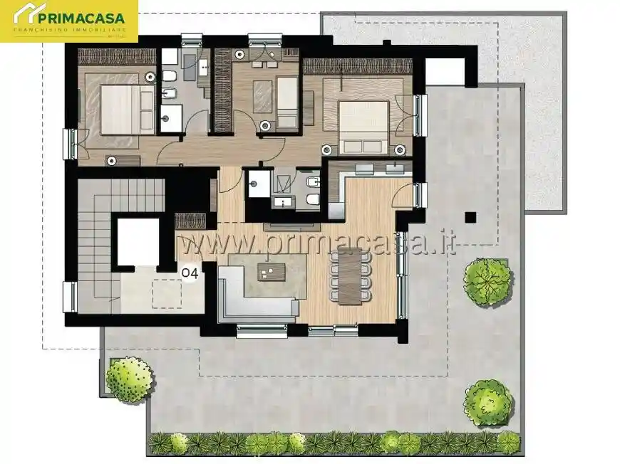 Attico - Mansarda in vendita a Soliera