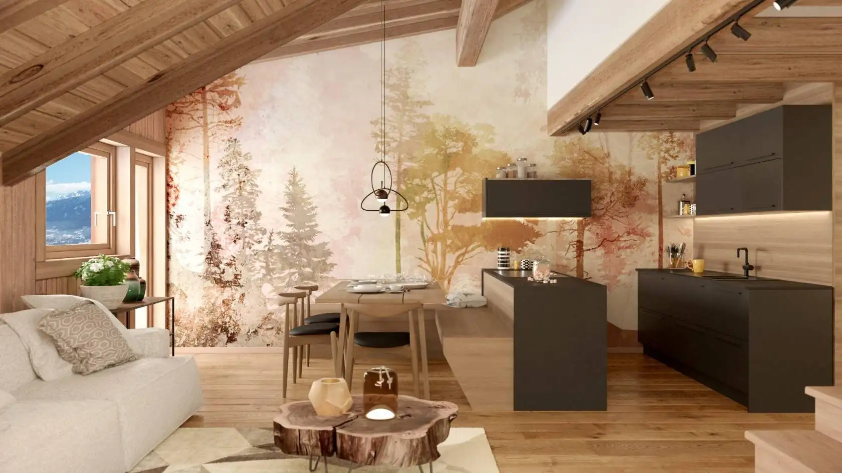 Quadrilocale piazza Dolomiti 25, Ville di Fiemme - foto 2