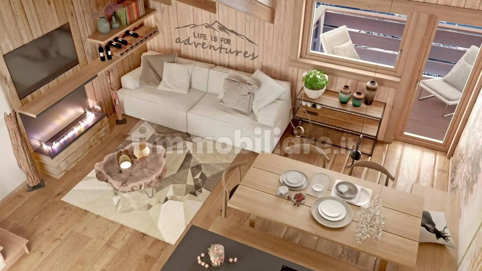 Quadrilocale piazza Dolomiti 25, Ville di Fiemme - foto 4