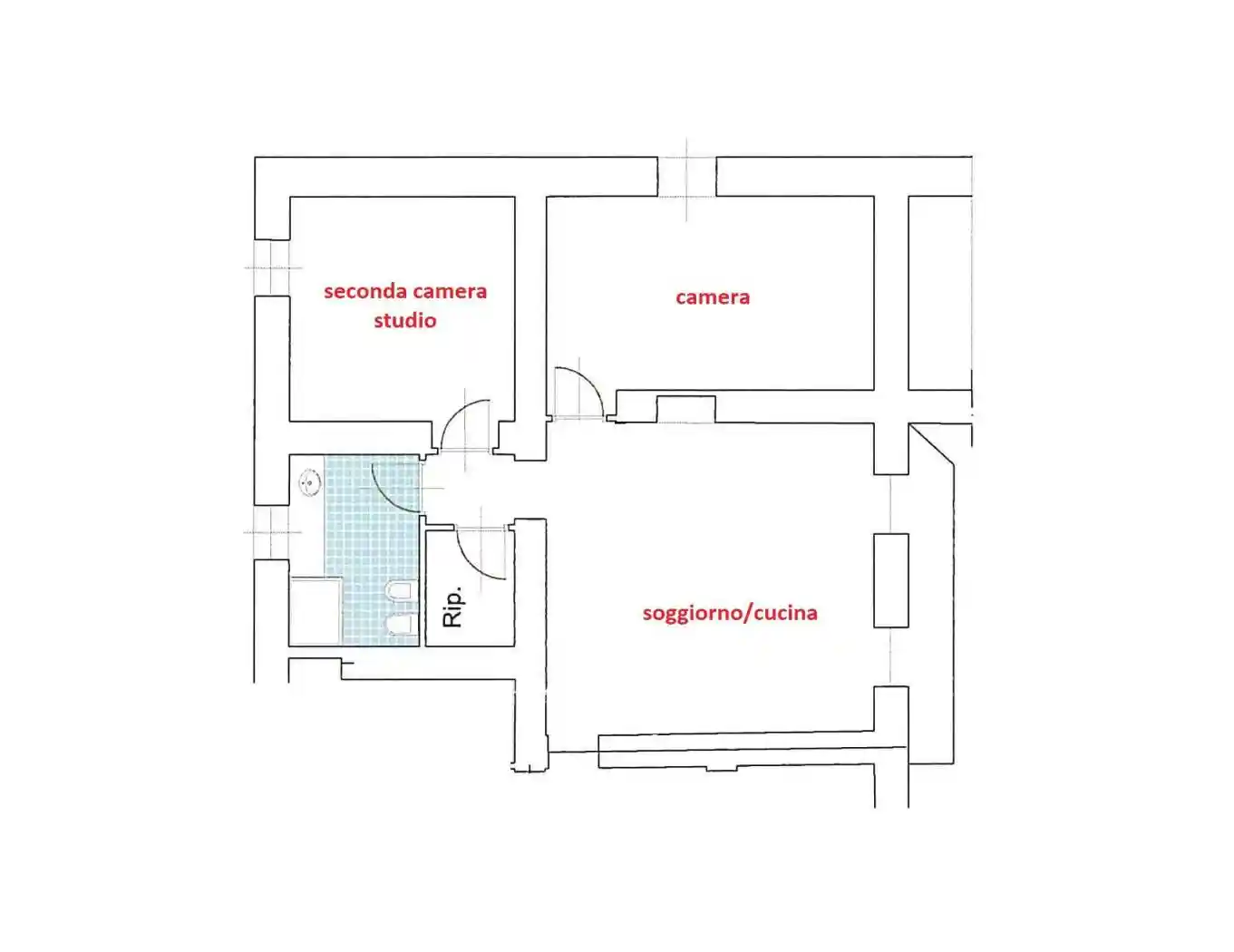 Appartamento in affitto a Novara