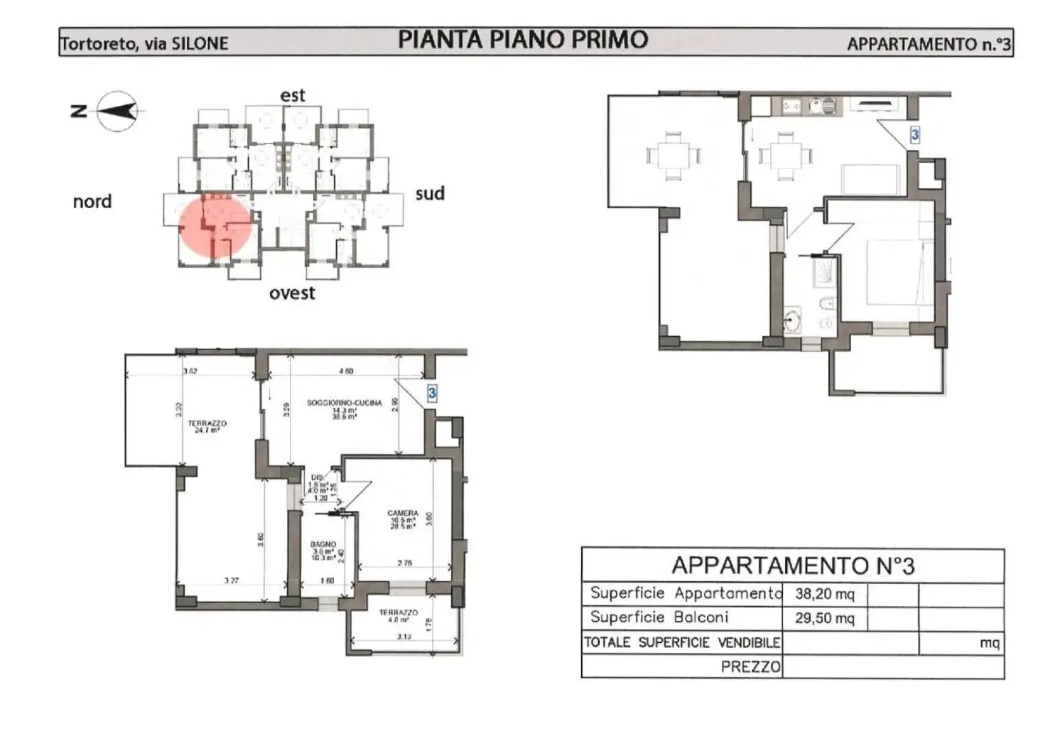Appartamento in vendita a Tortoreto