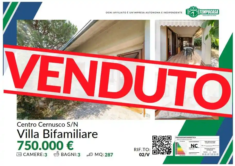 Villa in vendita a Cernusco sul Naviglio