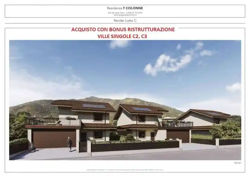 Villa in vendita a Caselette