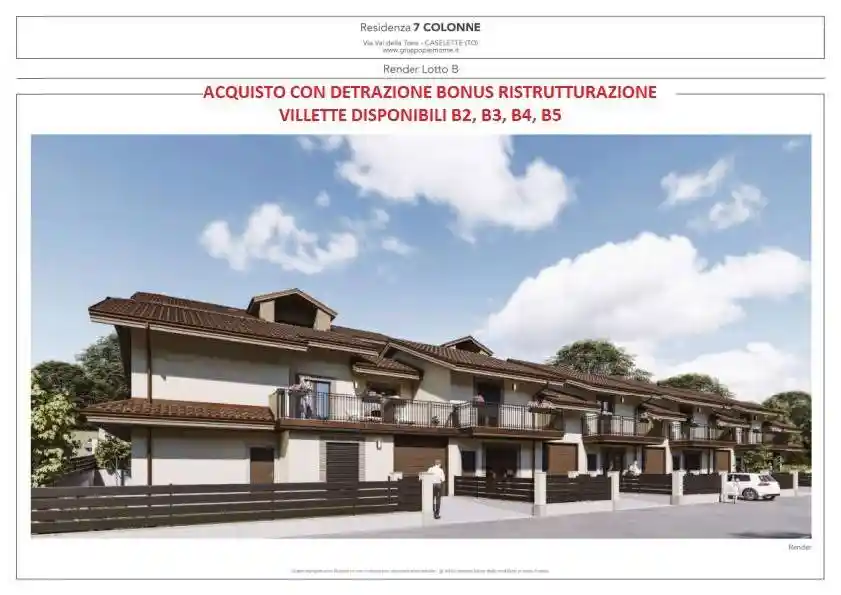 Villetta a schiera in vendita a Caselette