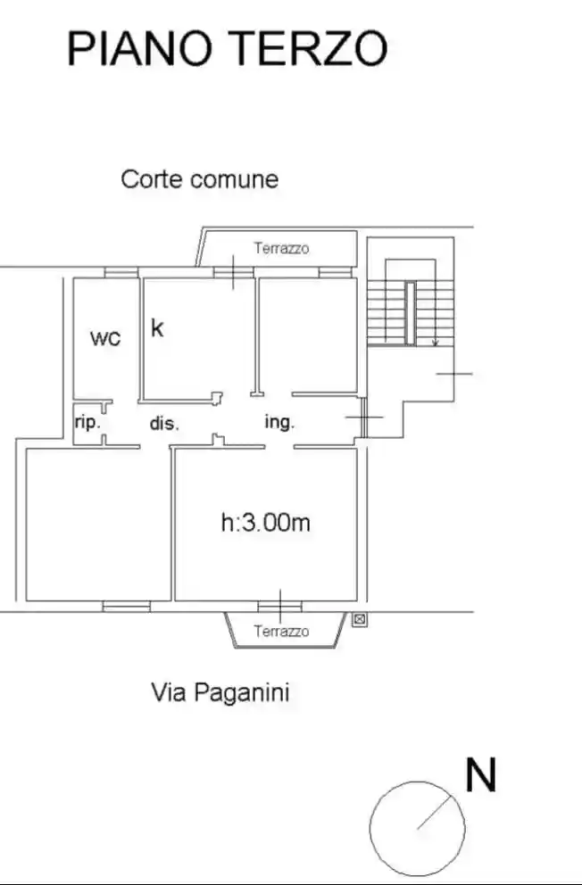 Appartamento in vendita a Grosseto