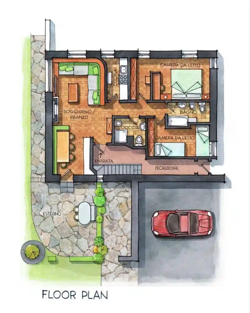 Appartamento in affitto a Courmayeur