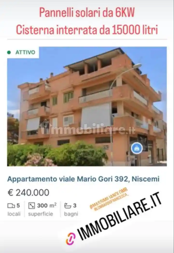 Appartamento in vendita a Niscemi