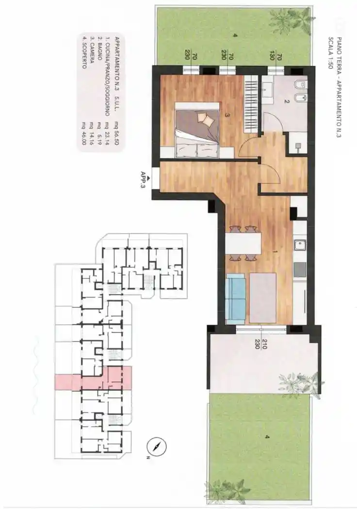 Appartamento in vendita a Fano