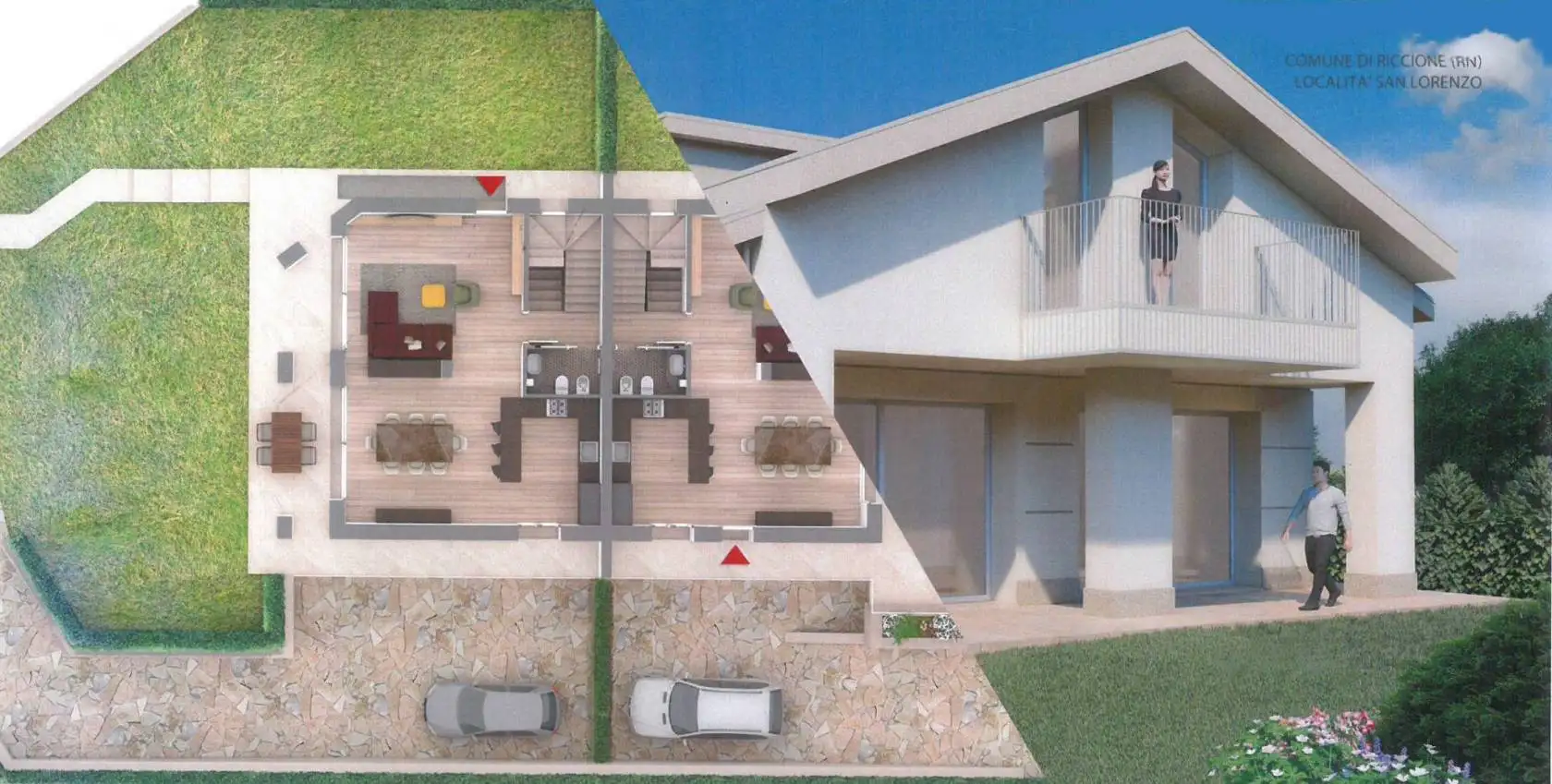 Villetta a schiera in vendita a Riccione