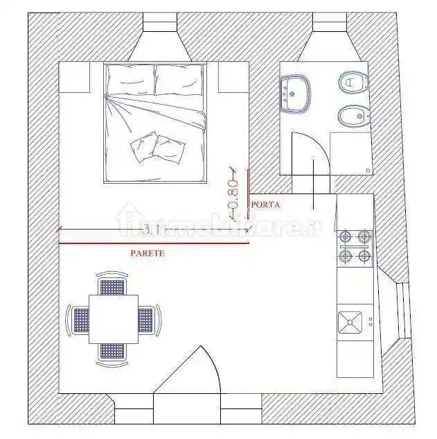 Appartamento in vendita a Buti