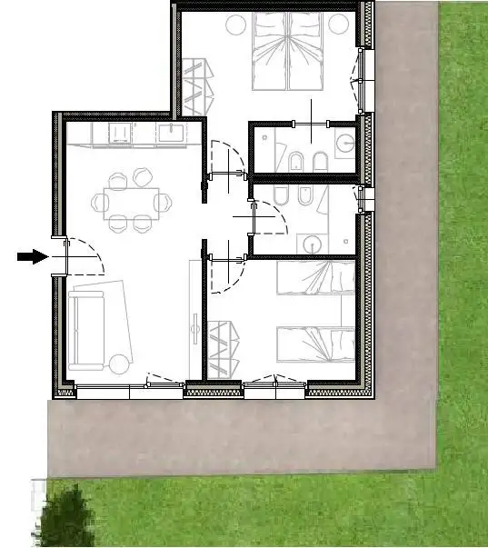 Trilocale via Pradel 2, Andalo - foto 3