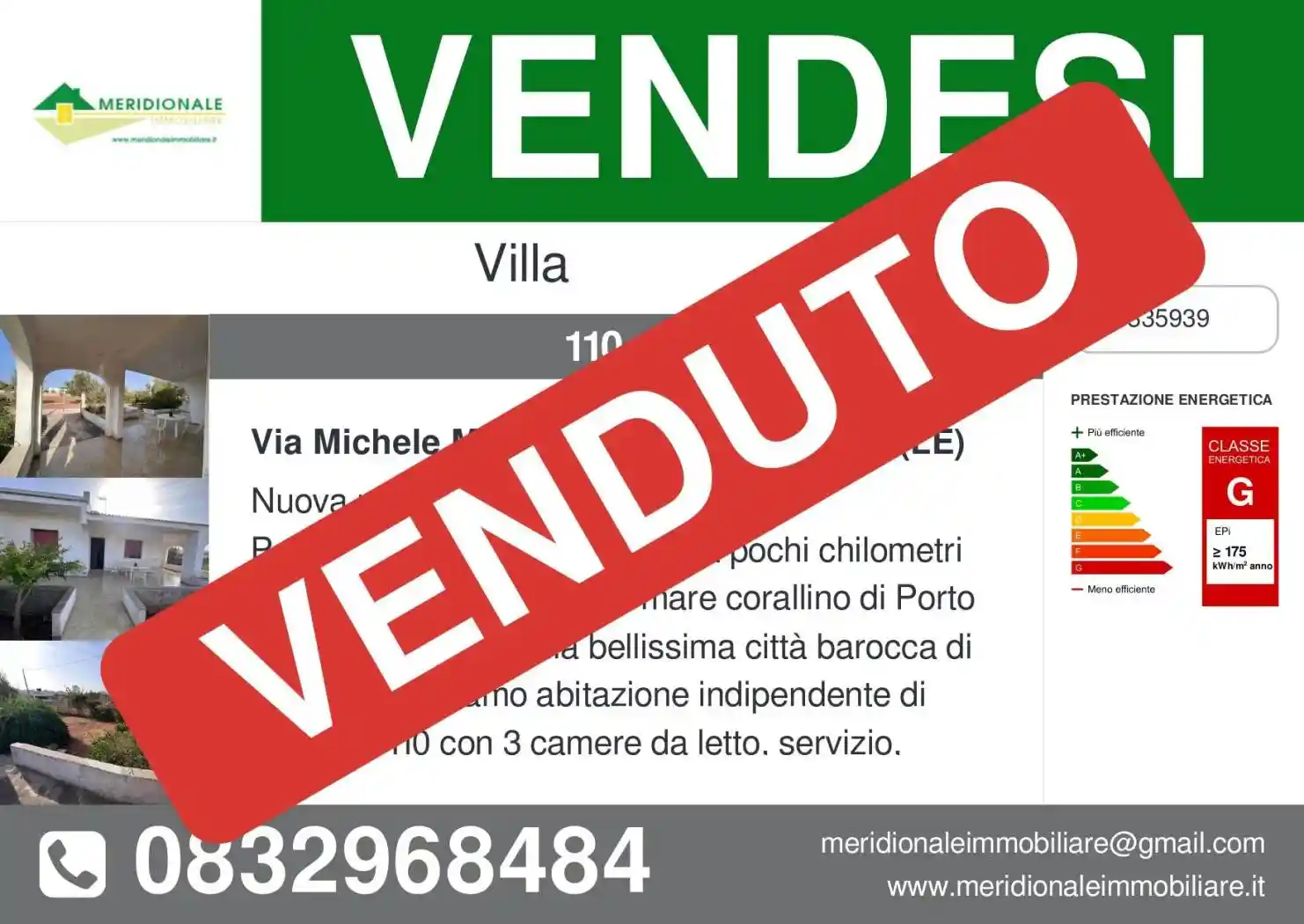 Villa in vendita a Porto Cesareo