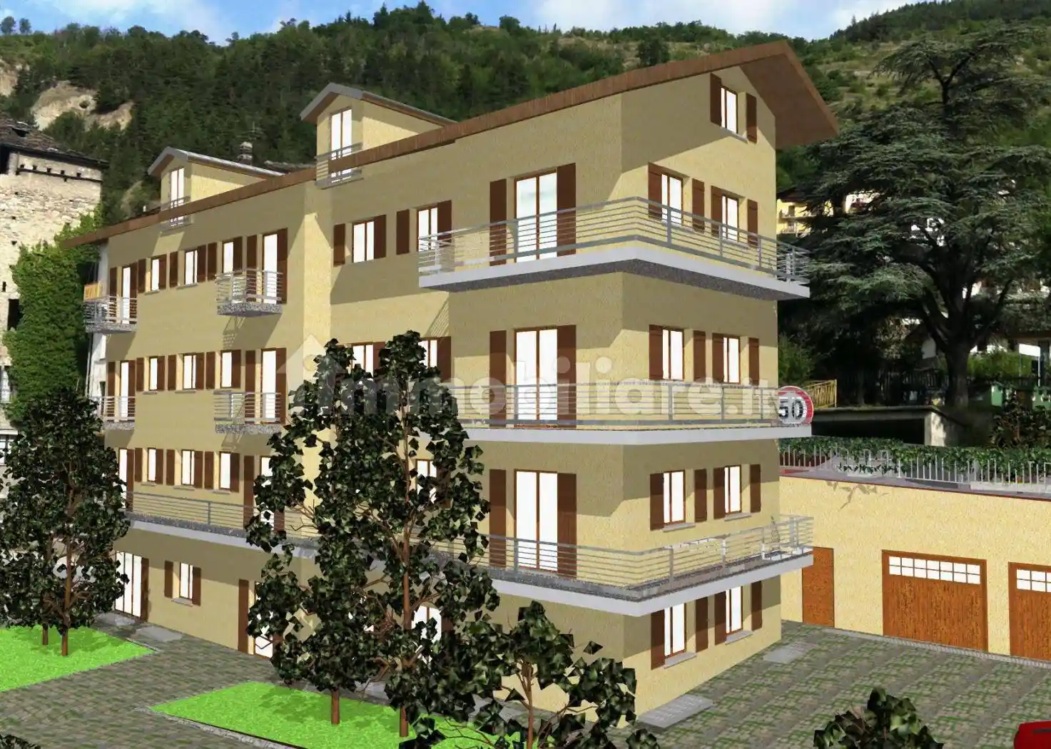 Palazzo - Edificio in vendita a Aosta