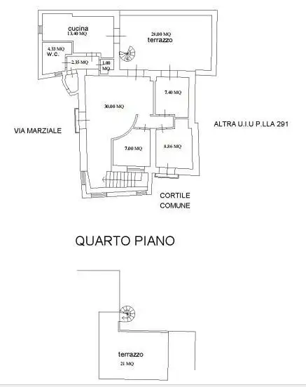 Appartamento in affitto a Sorrento