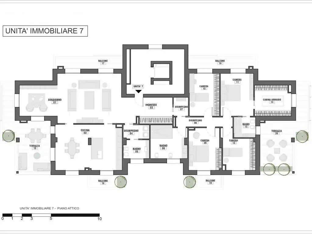 Attico - Mansarda in vendita a Bologna