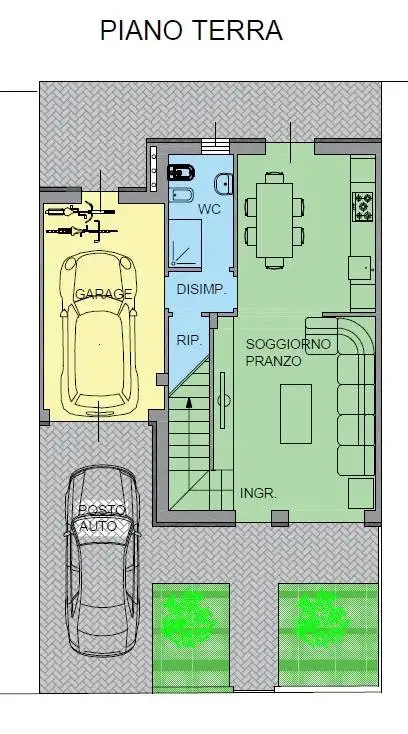 Villetta a schiera in vendita a Gambettola