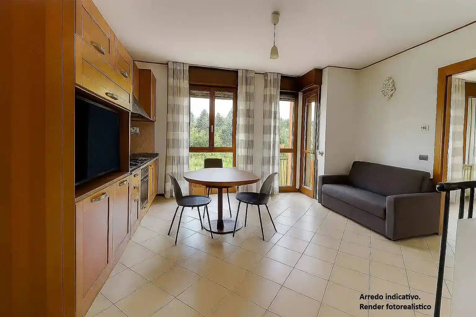 Appartamento in vendita a Bernareggio