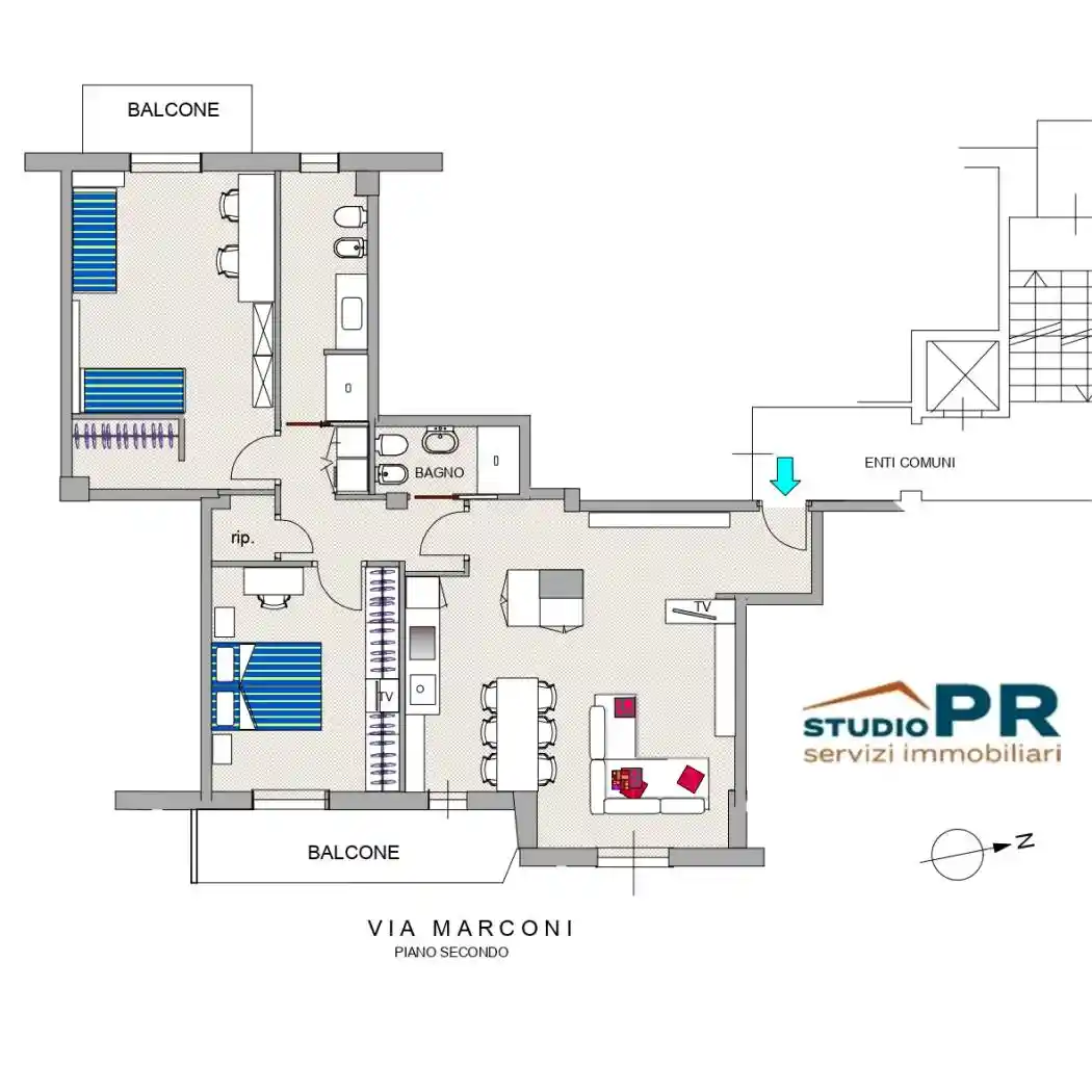 Appartamento in vendita a Lesmo