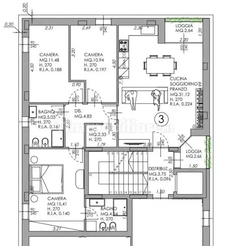 Appartamento in vendita a Cervia