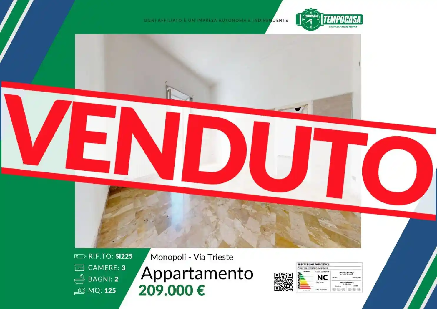 Appartamento in vendita a Monopoli