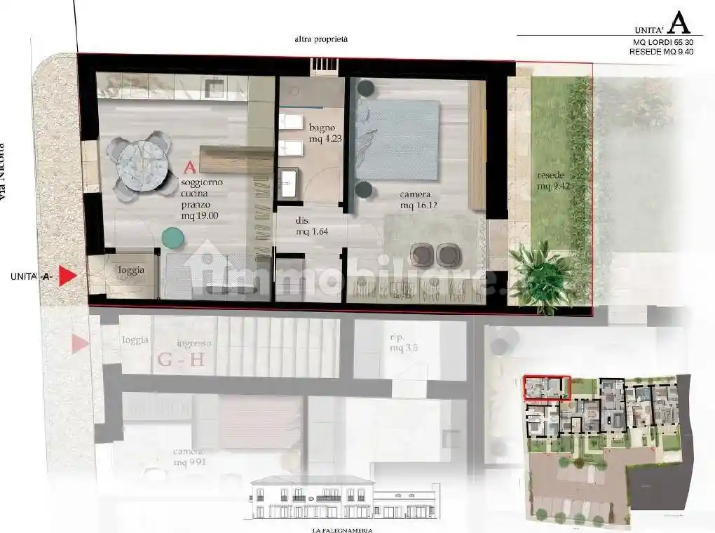 Appartamento in vendita a Cascina