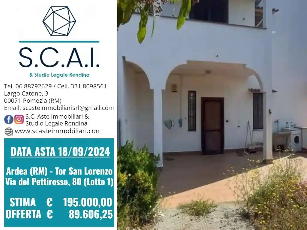 Villa in vendita a Ardea