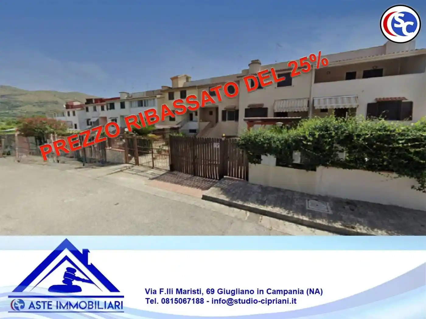 Villetta a schiera in vendita a Mondragone