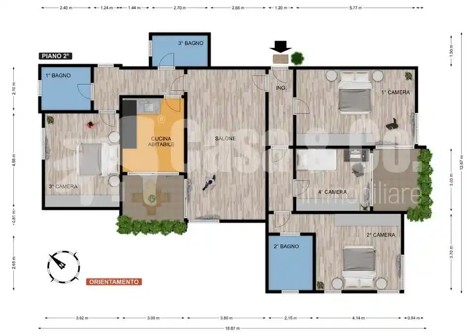 Appartamento in vendita a Roma
