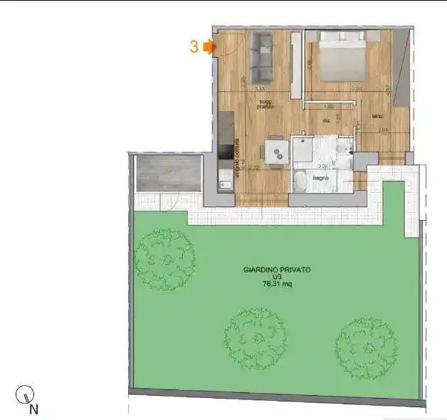 Appartamento in vendita a Reggio Emilia