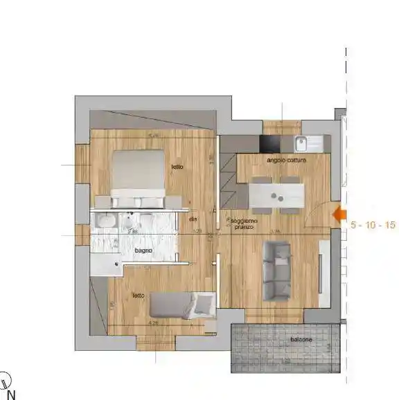 Appartamento in vendita a Reggio Emilia