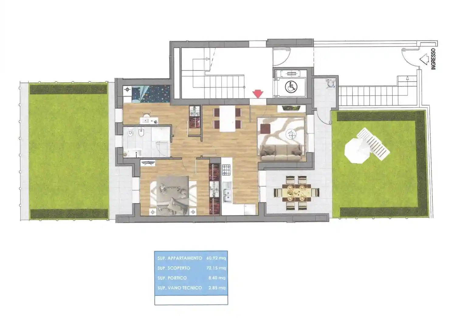 Appartamento in vendita a Riccione