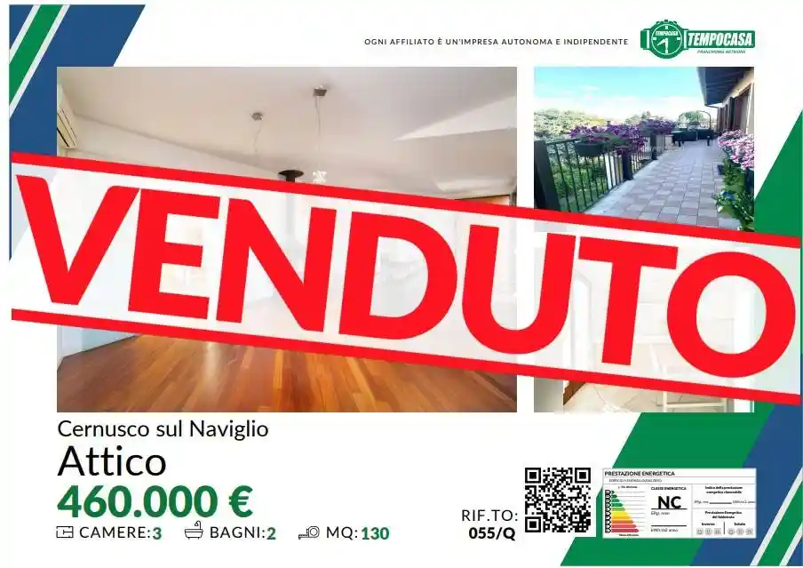 Attico - Mansarda in vendita a Cernusco sul Naviglio