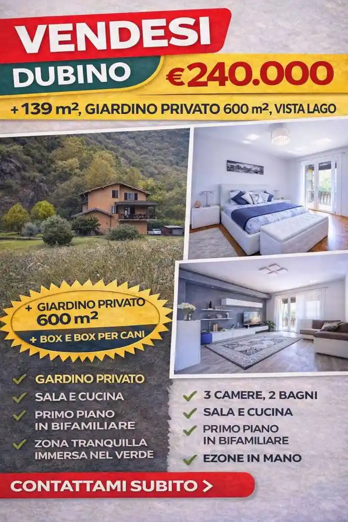 Villa in vendita a Dubino