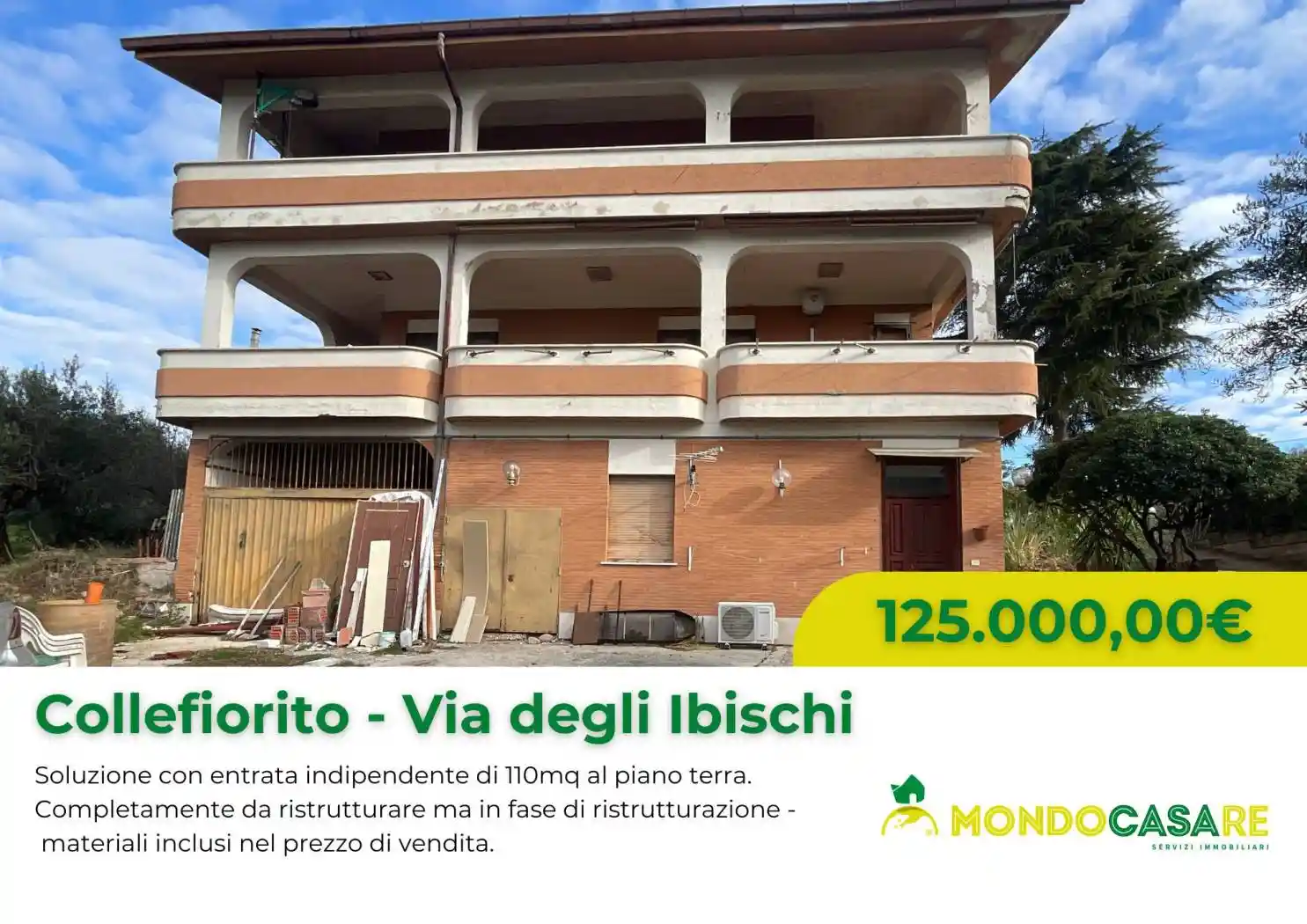 Appartamento in vendita a Guidonia Montecelio