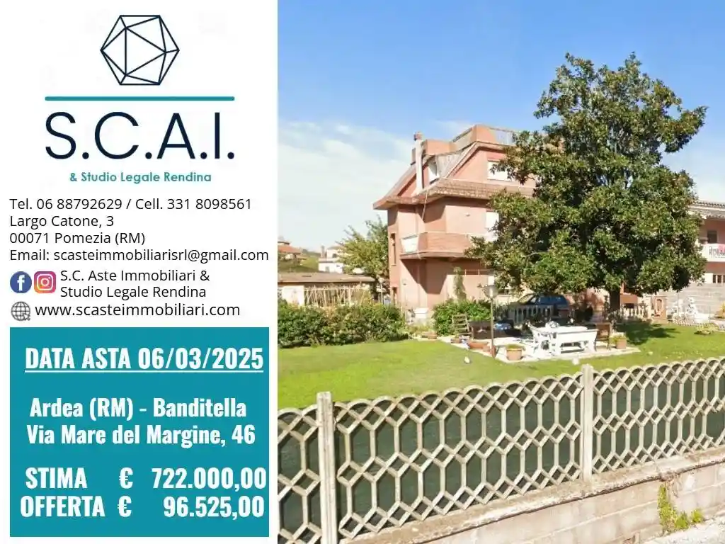 Villa in vendita a Ardea