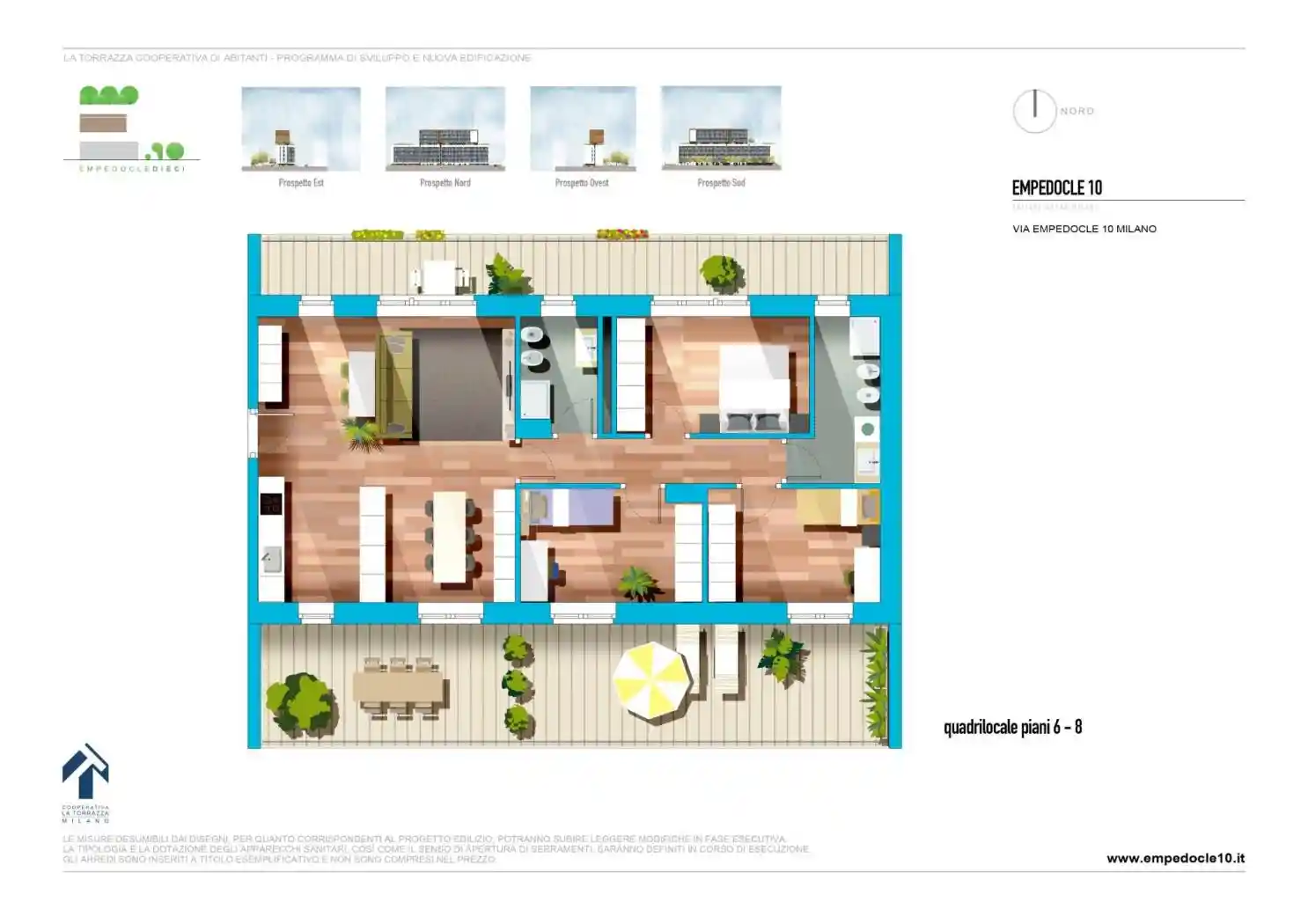 Quadrilocale via Empedocle 10, Villa San Giovanni, Milano - foto 2