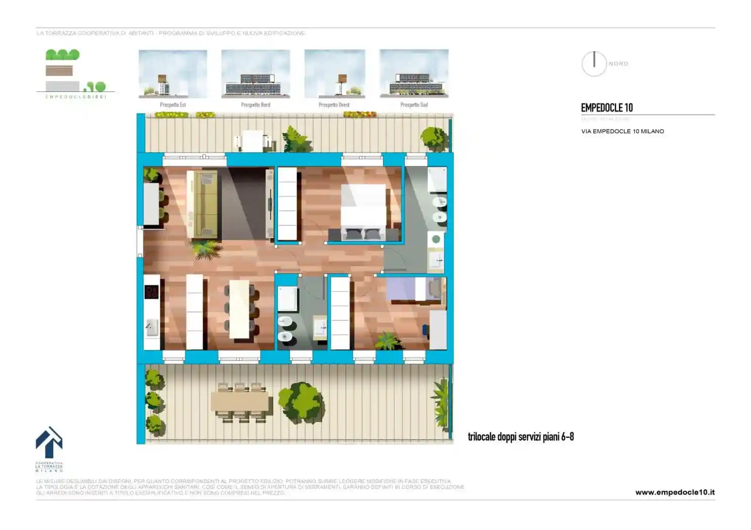 Trilocale via Empedocle 10, Villa San Giovanni, Milano - foto 2