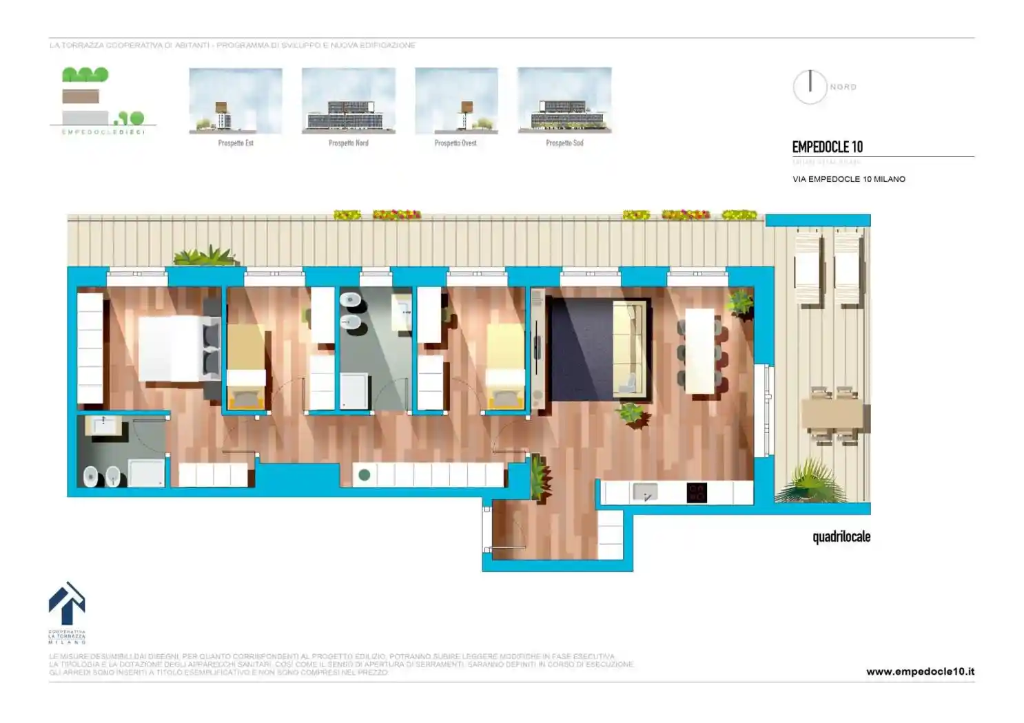 Quadrilocale via Empedocle 10, Villa San Giovanni, Milano - foto 2