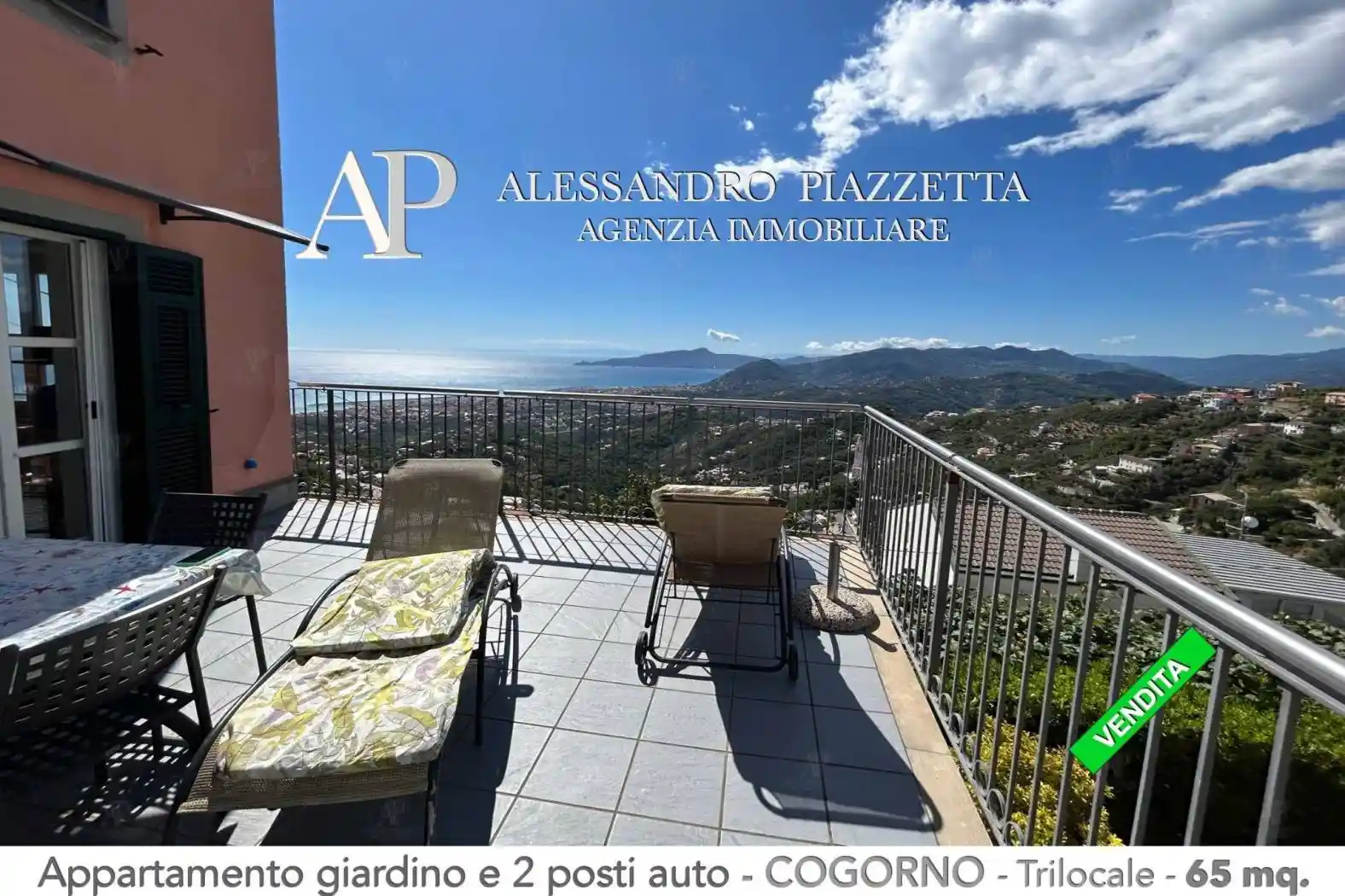 Appartamento in vendita a Cogorno