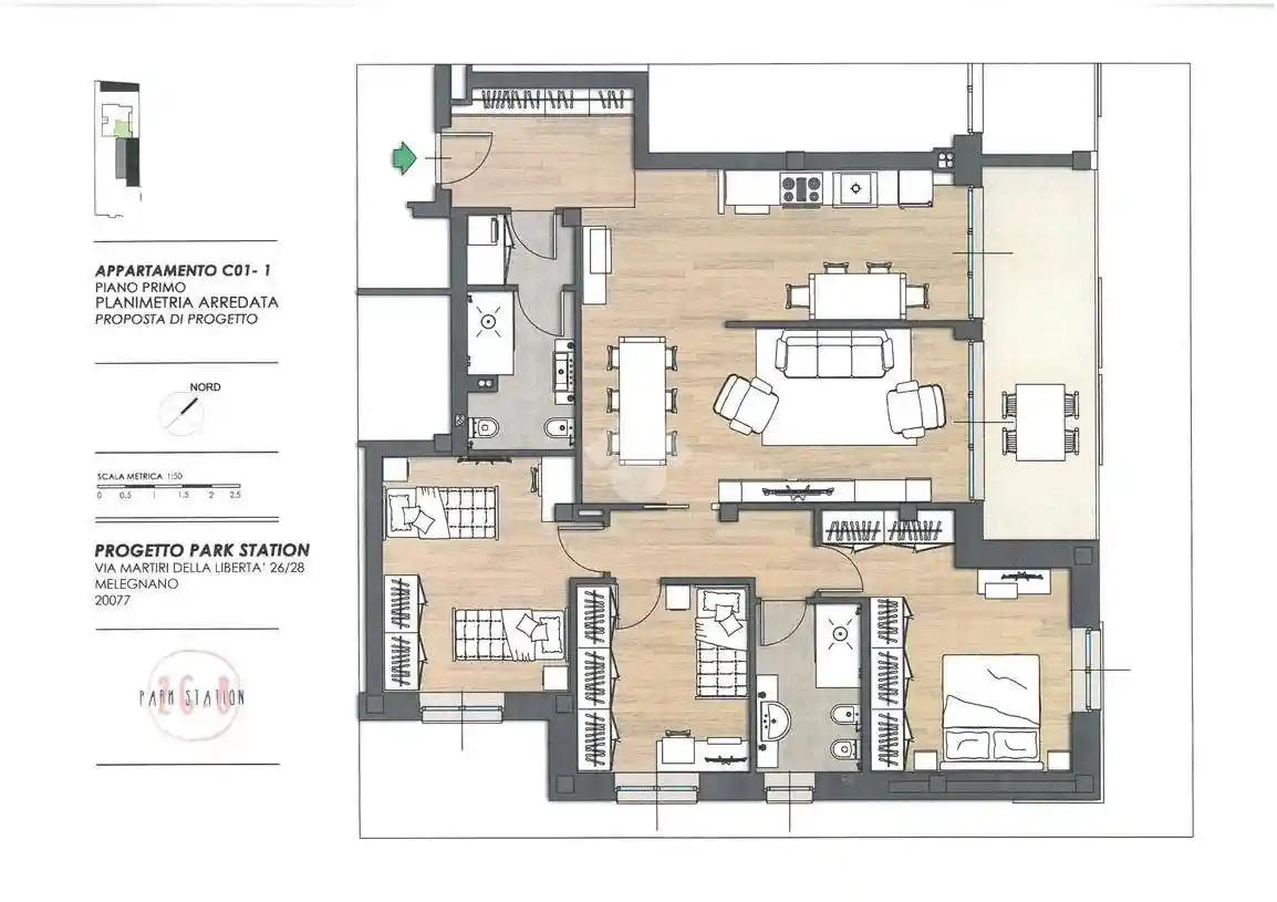 Appartamento in vendita a Melegnano