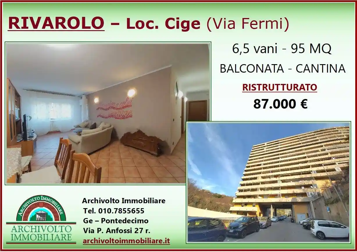 Appartamento in vendita a Genova