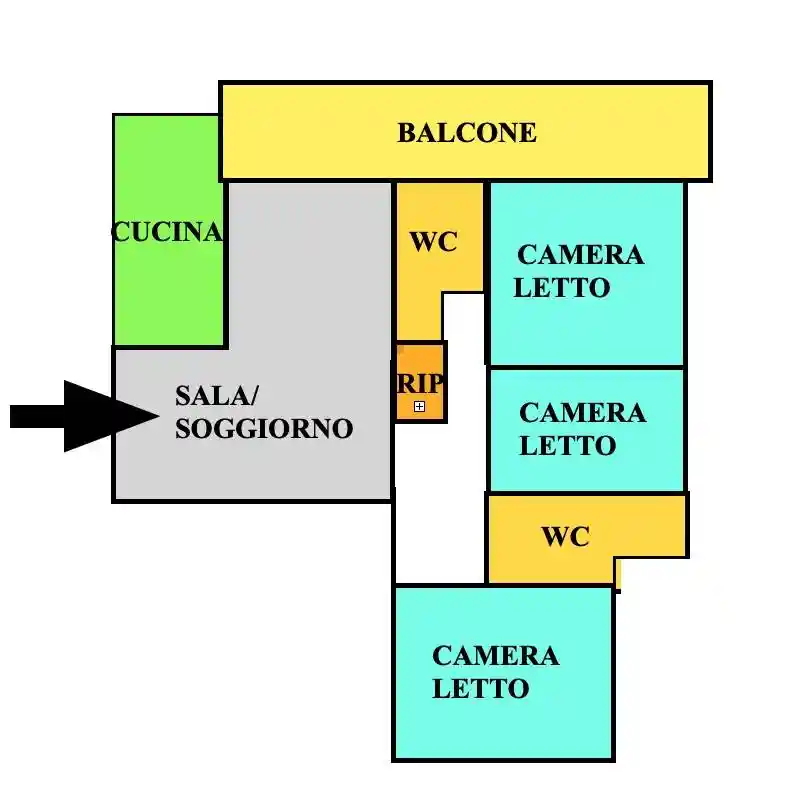 Appartamento in vendita a Alessandria